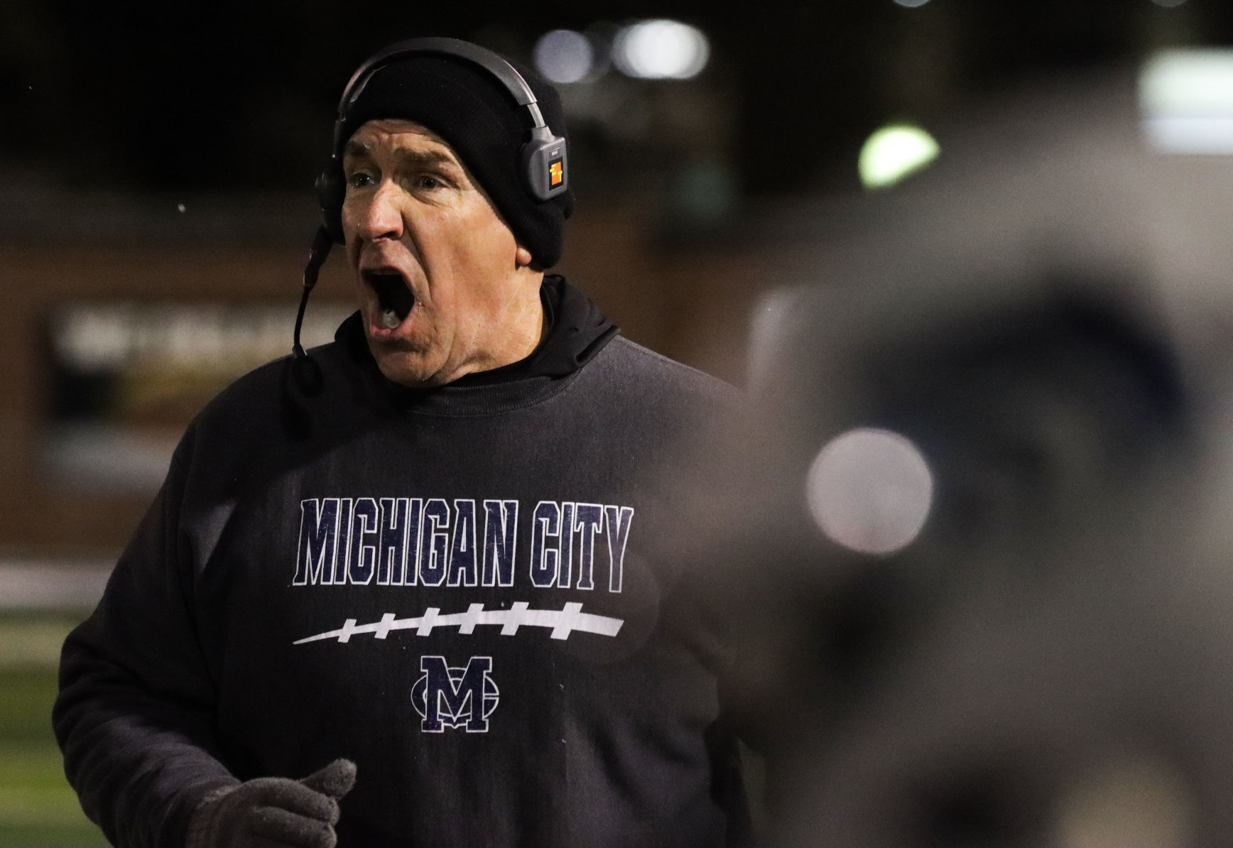 5A football regional final - Michigan City vs. Valparaiso